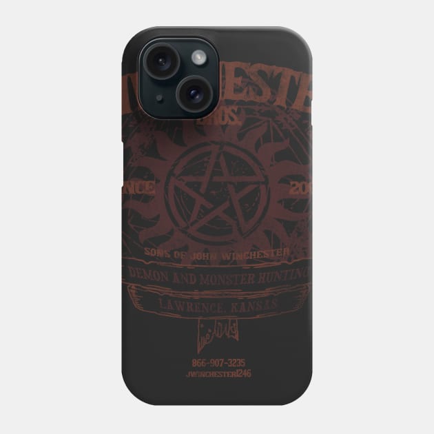 Winchester Bros. Phone Case by Arinesart