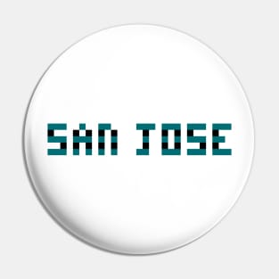 Pixel Hockey City San Jose 2017 Pin