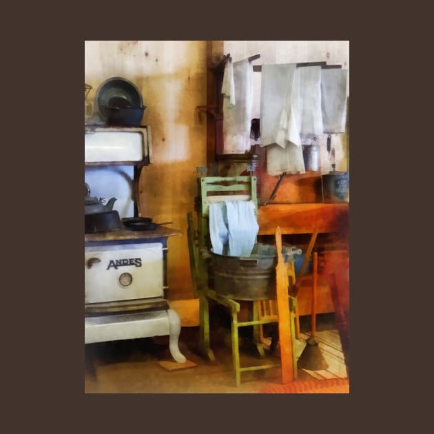 Housekeepers - Laundry Drying in Kitchen by SusanSavad