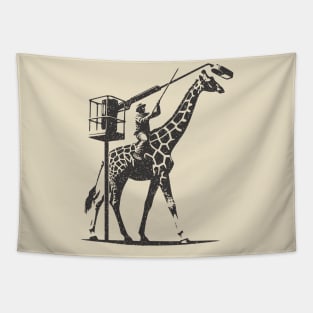 Giraffe Lift Tapestry