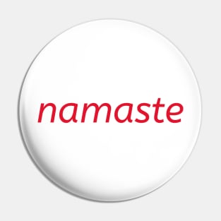 Namaste Pin