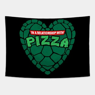 In relationship with pizza Tapestry