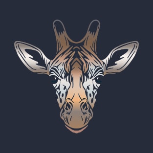 Giraffe Face T-Shirt