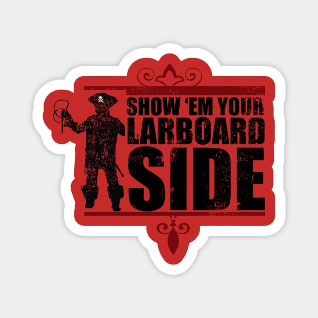 Show 'Em Your Larboard Side Magnet by Chriscut