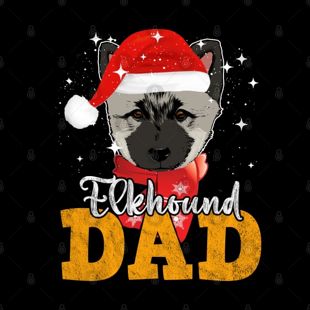 Norwegian Elkhound Dad Christmas by SmithyJ88