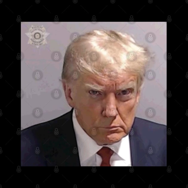 Trump Mugshot by Etopix