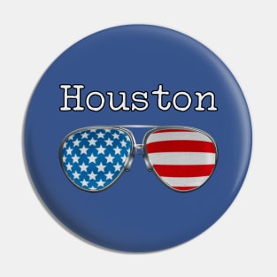 USA PILOT GLASSES HOUSTON Pin