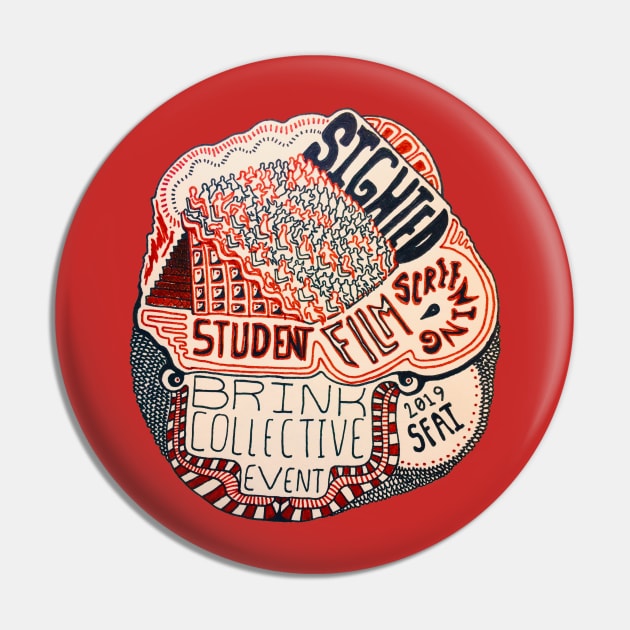 BRINK: SIGHTED Student Film Screening Pin by BRNK