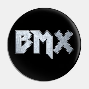 BMX heavy metal Pin