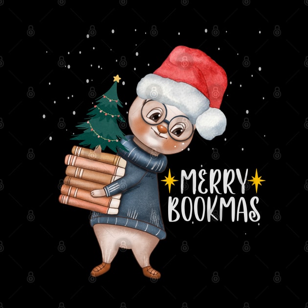 Merry bookmas by DottedLinePrint