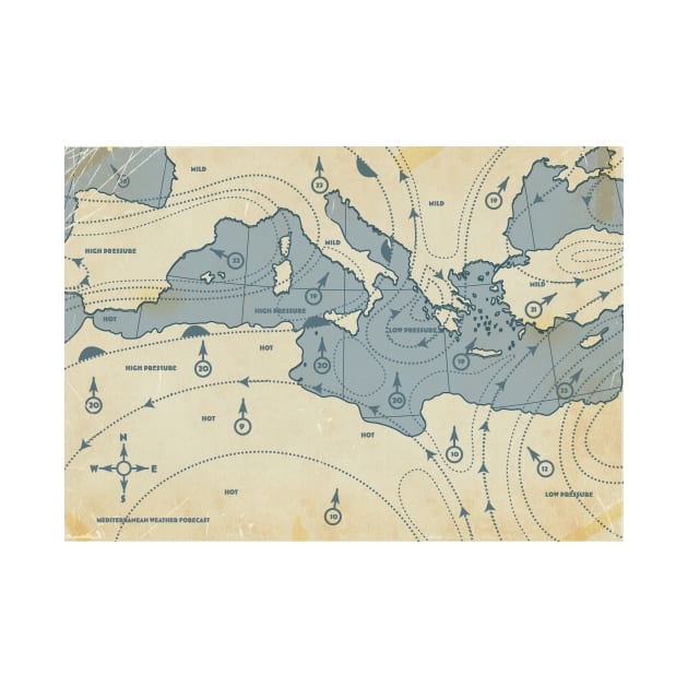 Mediterranean Weather map by nickemporium1