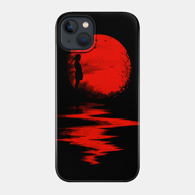The Land of The Rising Sun - Black - Phone Case