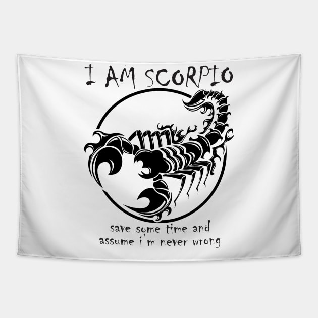 Scorpio Tapestry by CandD