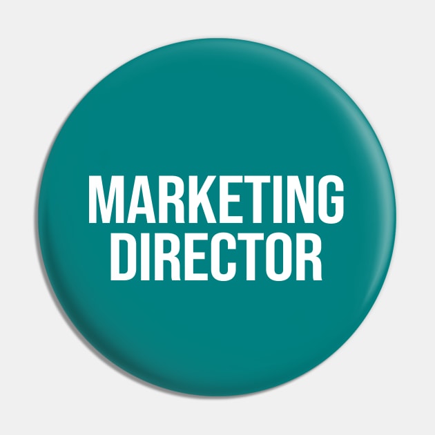 Marketing Director Pin by ShopBuzz