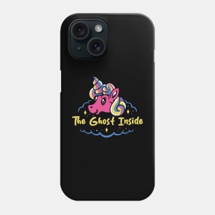ghost and cute unicorn Phone Case