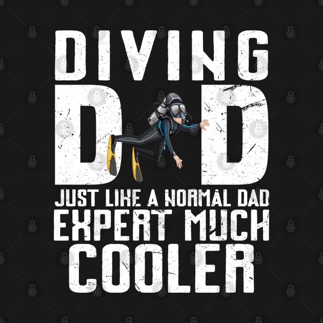 Diving Dad Gifts For Father Scuba Diving Men Fathers Day by uglygiftideas