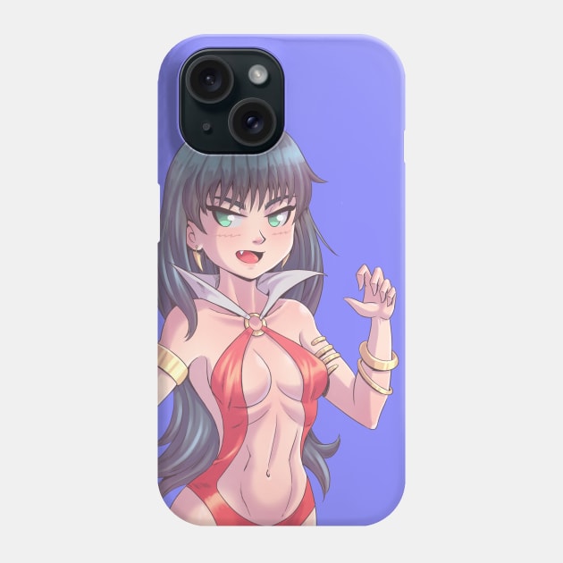 Vampirella Phone Case by MauroAlbatros