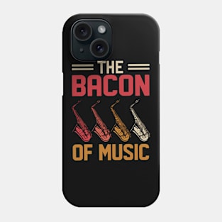 The Bacon of Music Design Saxophone Phone Case