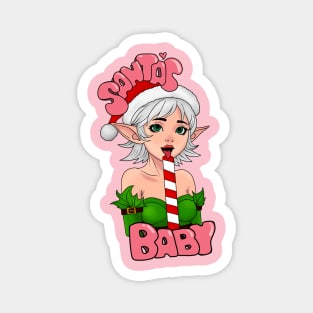 Santa’s Baby Femme Version Magnet