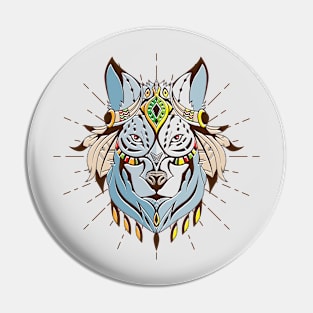 Wolf Chief Pin