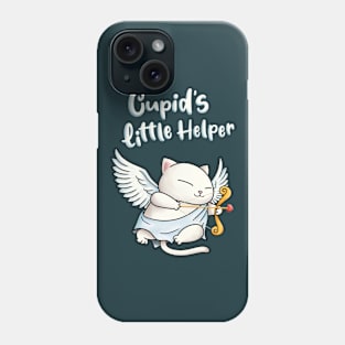 Cupid's Little Helper Cat Phone Case