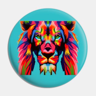 Lion Head Pin