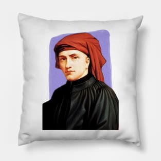 Composer Josquin des Prez illustration Pillow