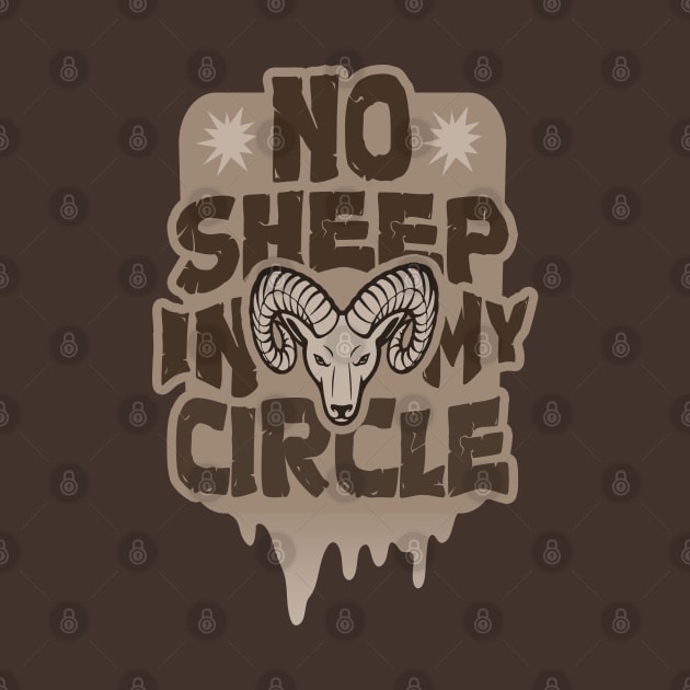 No Sheep in My Circle - only Good vibes by tatzkirosales-shirt-store