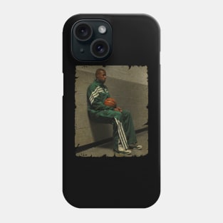 Ray Allen in Locker Room Boston Celtics Phone Case