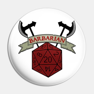 Barbarian Pin