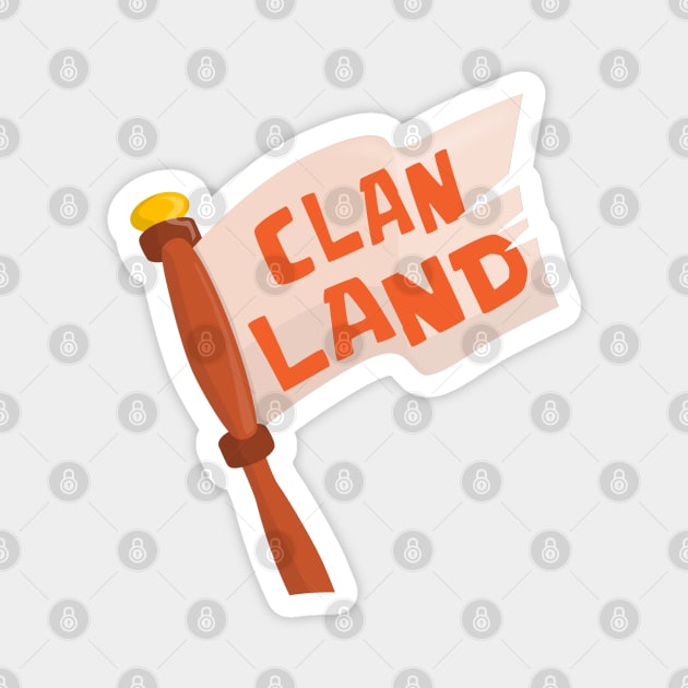 Clan Land Magnet by Marshallpro