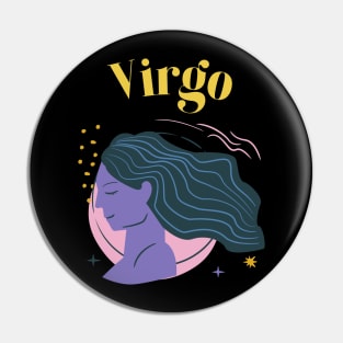 Virgo Star Zodiac Horoscope Astrology Pin