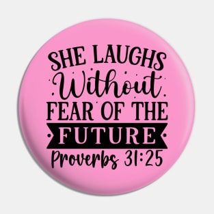 She Laughs Proverbs 31 Pin