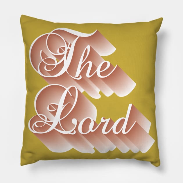 THE LORD Pillow by benelmaallem