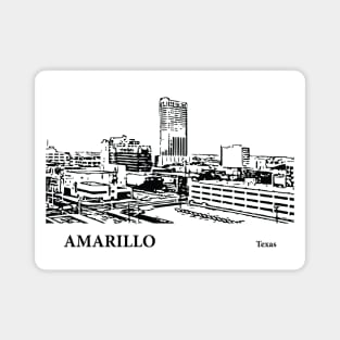 Amarillo - Texas Magnet