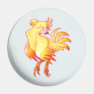 Moogle and Chocobo Sunrise Pin