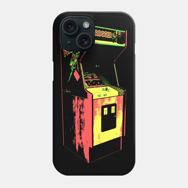 Frogger Retro Arcade Game 2.0 Phone Case by C3D3sign