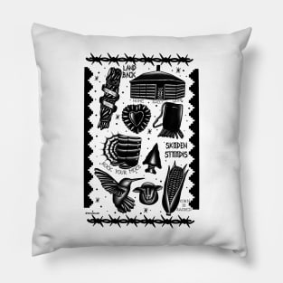 Navajo Tattoo Flash Pillow