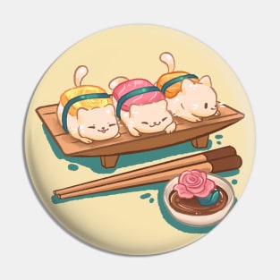 Sushi Kitties Pin