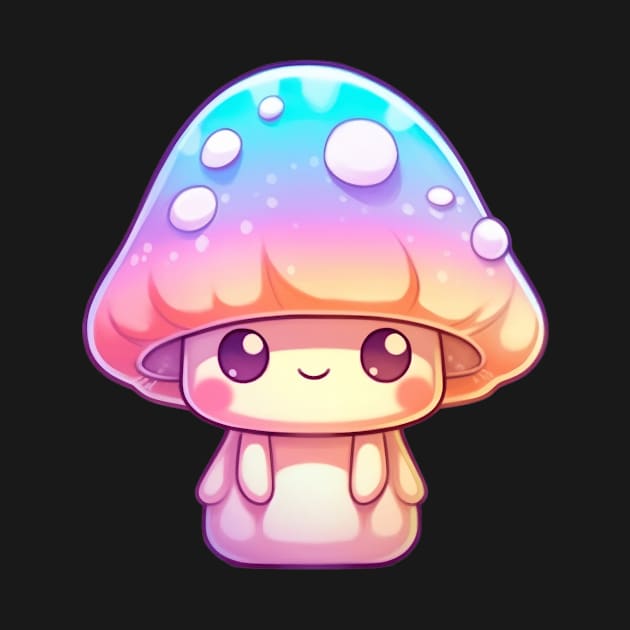 Cute Psychedelic Mushroom by HMMR-design