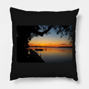 Sunrise over Rice Lake, Pillow