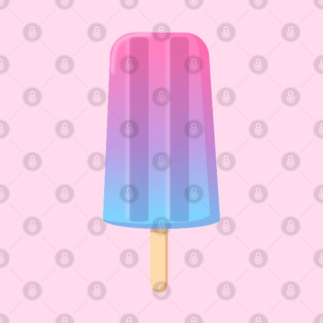 Bi Popsicle by Banana Latte Designs