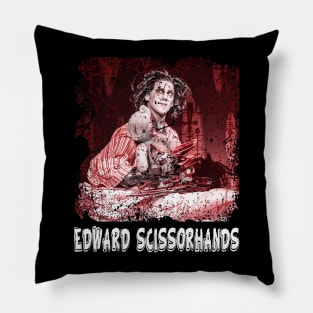 Embracing Uniqueness Edward Scissorhands' Identity Pillow