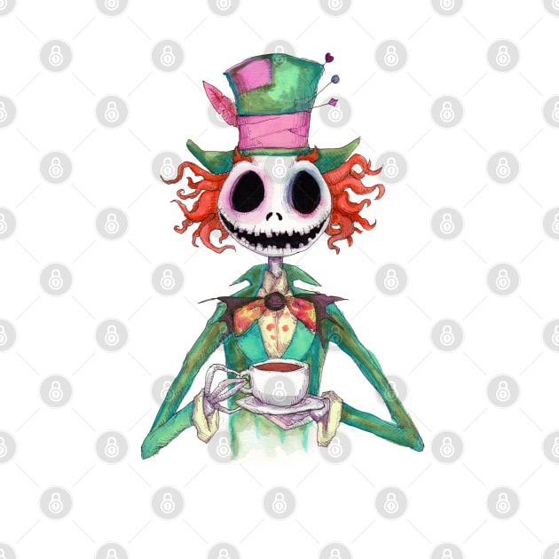 Skeleton Hatter by LVBart