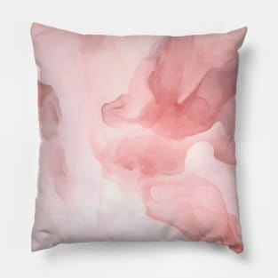 Pink Mauve Abstract Boho Pillow