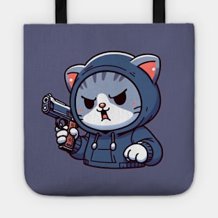 Gangster Cat Tote