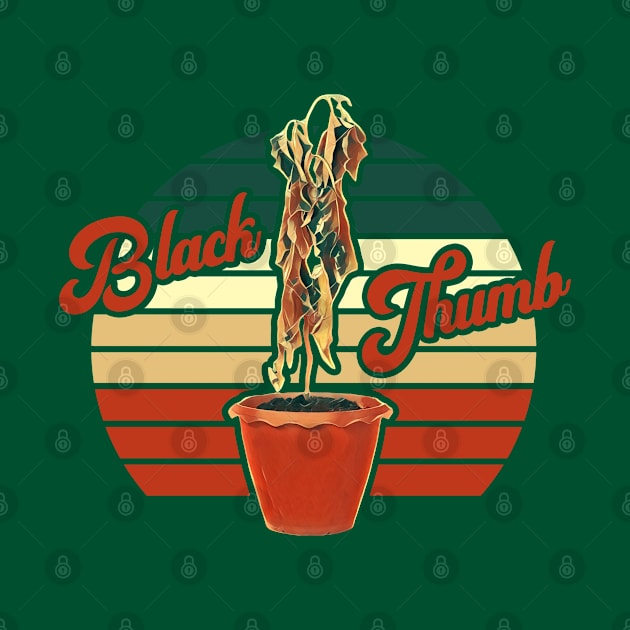 Gardening Black Thumb - Brown by karutees