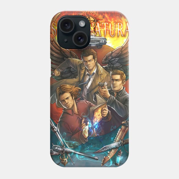 Supernatural - Team Free Will Cover Phone Case by GioGui