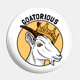 Goat-orious Pin