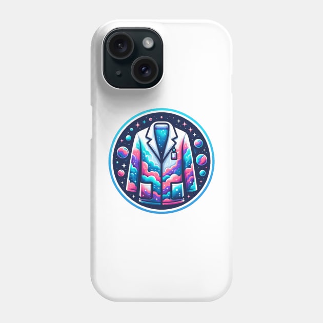 Nebula Lab Coat Phone Case by FabintheLab